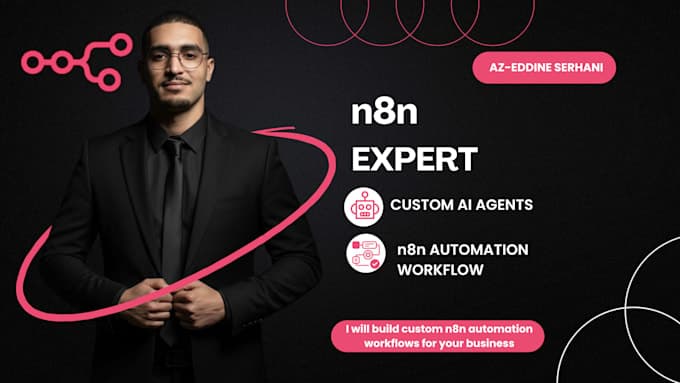 I will build custom n8n automations for your small business